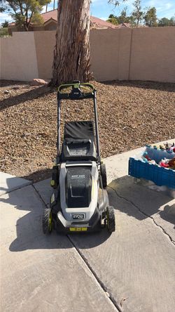 Ryobi self propelled lawn mower