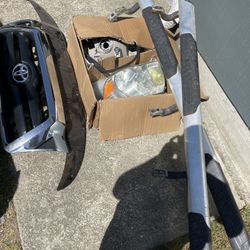 2nd Gen Tacoma Headlights Running Boards Grill And Big Deflector 