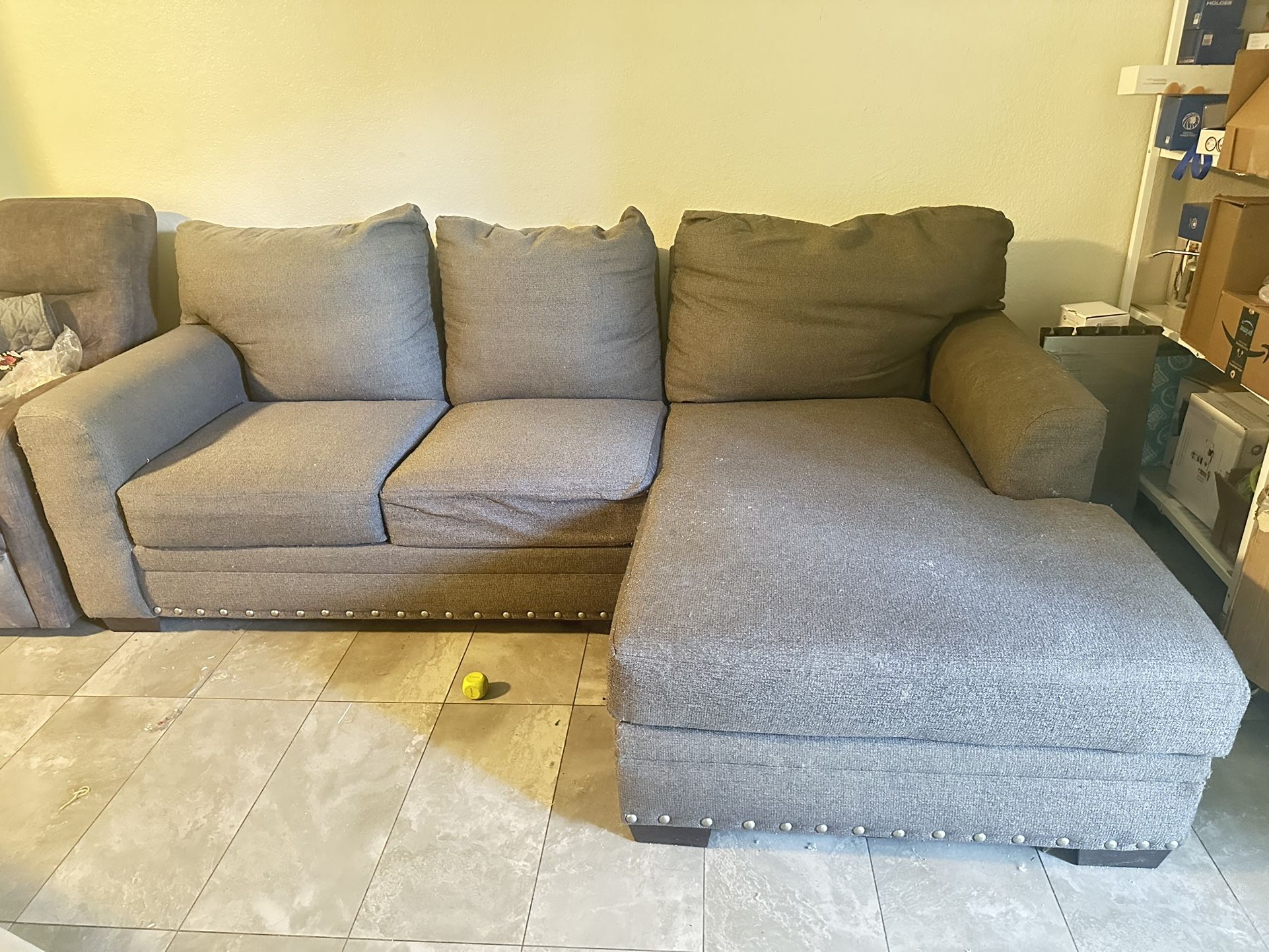 Grey Couch 