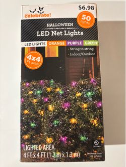 Halloween net lights