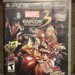 Marvel vs. Capcom 3: Fate of Two Worlds (Sony PlayStation 3, 2011)