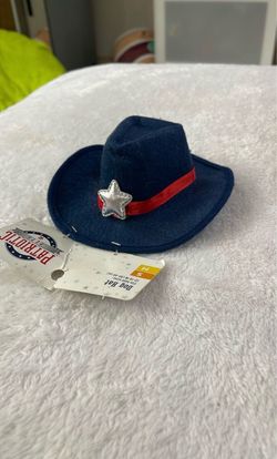 NEW SMALL pet Sheriff/Patriotic Pet Hat