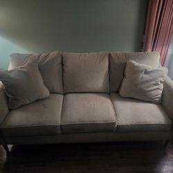 Modern Sofa + Loveseat Set (Matching) – Must Pick Up ASAP