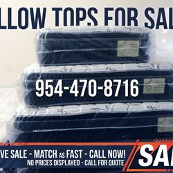  🚨 FLASH SALE – Luxury Pillow Tops must go! High-end comfort at liquidator prices. 🚨