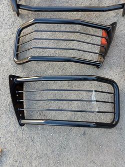 07-13 Chevy Silverado 1500 Brush Grille Guard - Steel - Black