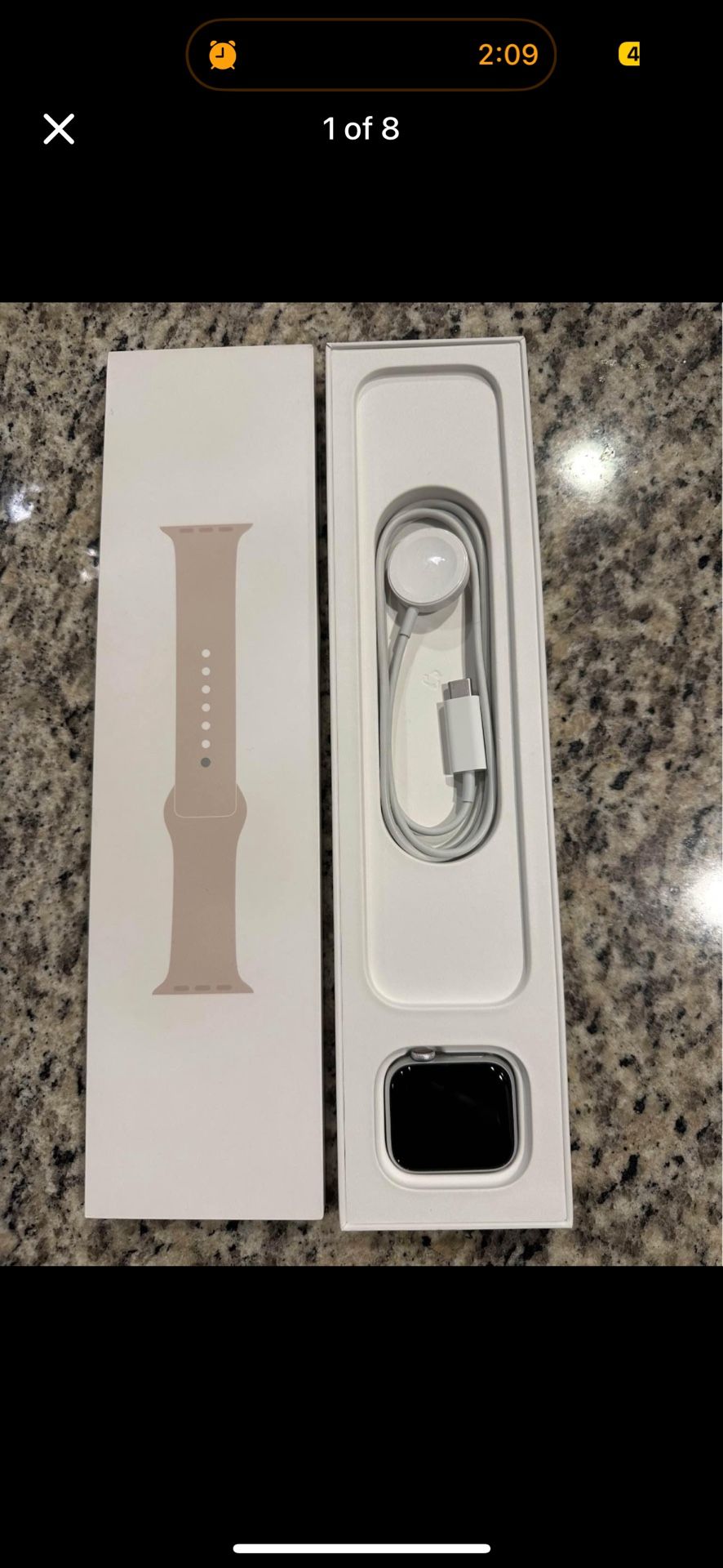 NEW Apple Watch SE GPS + Cellular 40mm silver