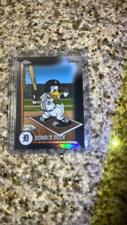 2025 Donald Duck Detroit black refractor