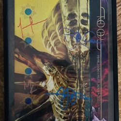 Autographed TOOL Concert Program - Full Band