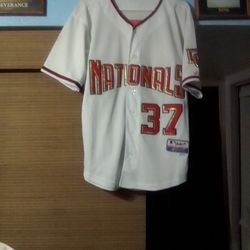 Stephen Straisburg, Nationals White Home Jersey, #37