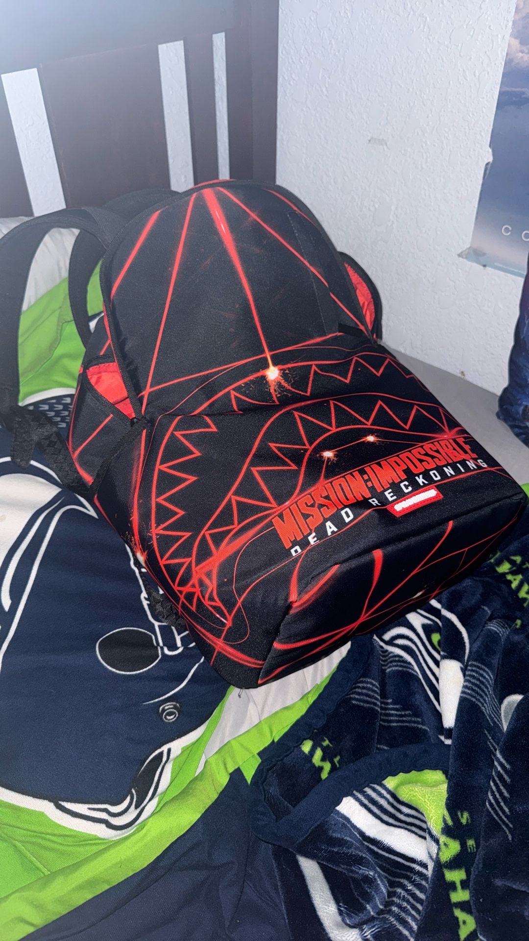 Mission Impossible Sprayground Backpack With Tags