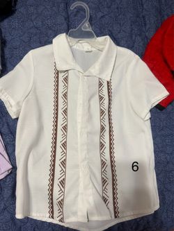 Boys Mexican shirt size 6