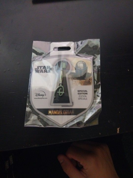 Disney Key To Imagination Mandalorian Pin