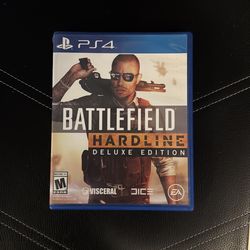 PS4 Battlefield Hardline Deluxe