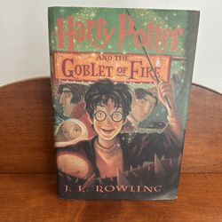 Harry Potter & The Goblet of Fire Hardcover Book JK Rowling (4th Book)