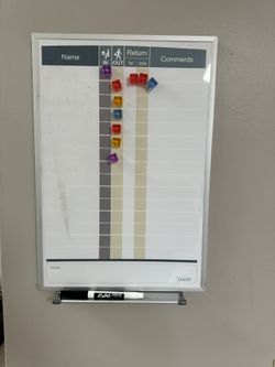 Office In/Out Chart