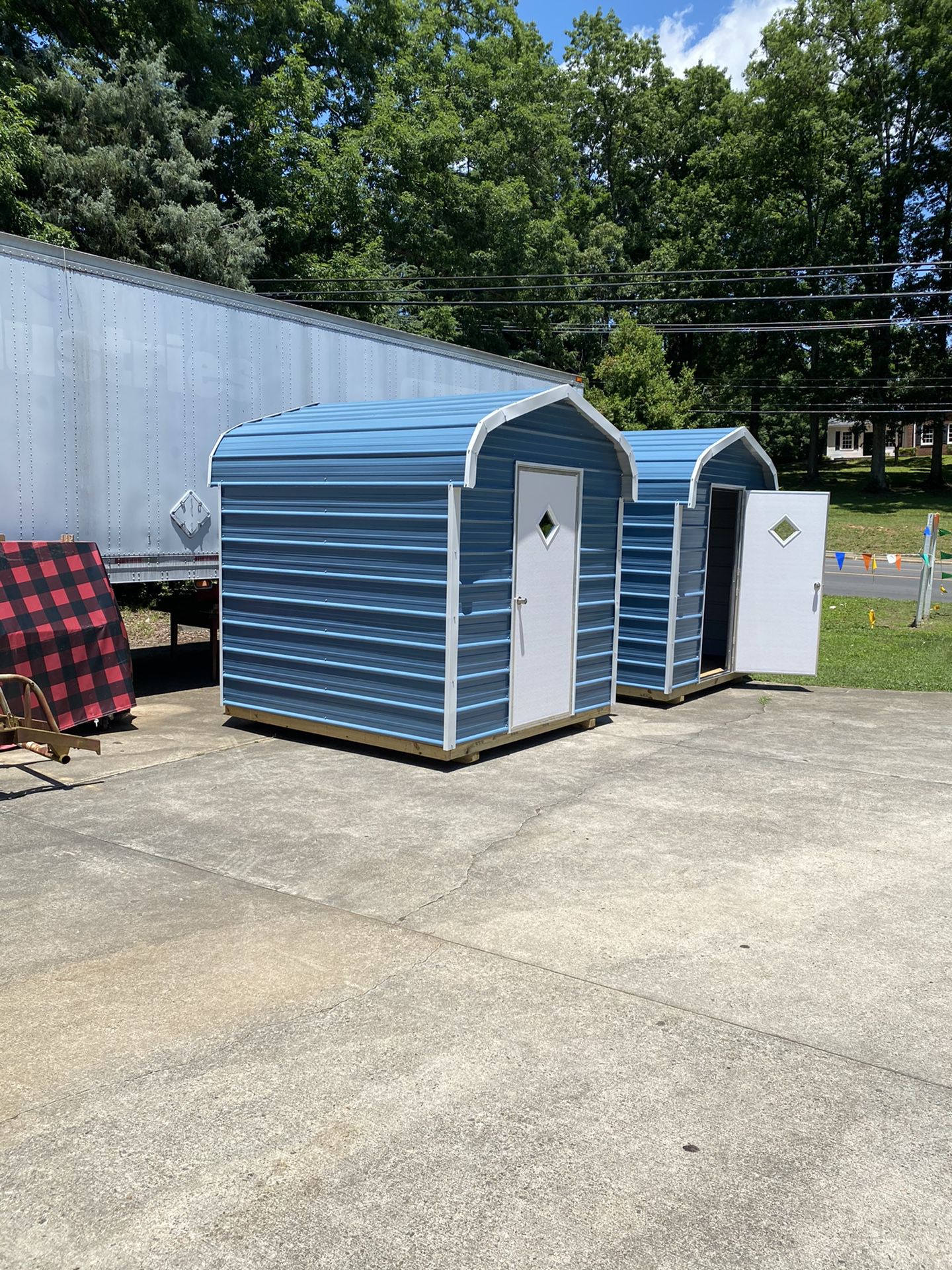 8x8 utility shed brand new DELIVERY AND SET UP FREE