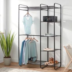 Black Metal Wardrobe From Target