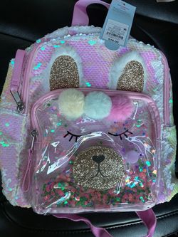 Girls Sequin Mini Backpack