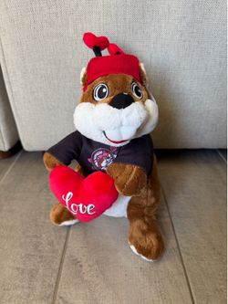 Bucees Valentine plush