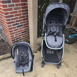 Baby stroller and car seat