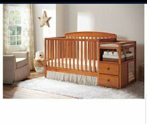 New in box 4 in 1 Crib mattress not included
