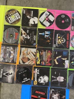 Various types of Music cds