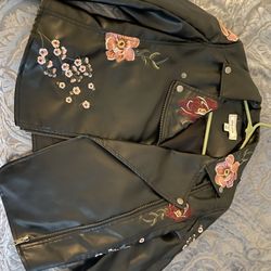Size Xs Super Cute Leather Jacket 