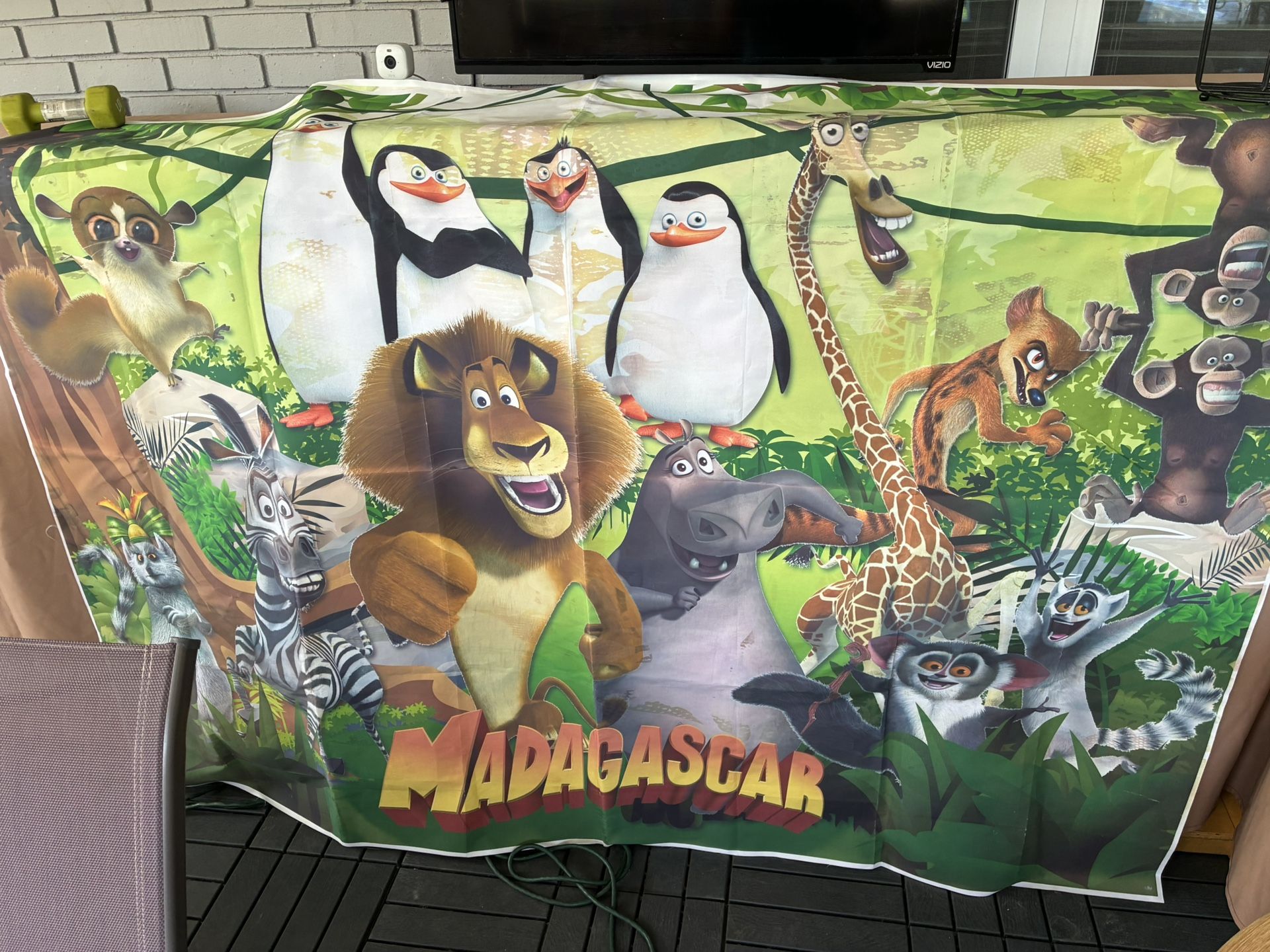 3 Diff Back Drop Wall Covering For Kids Room