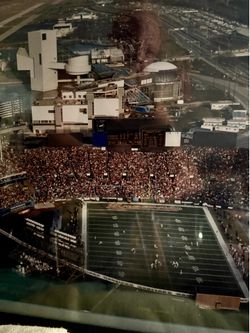 Original Final Game Cleveland Browns stadium large photo.