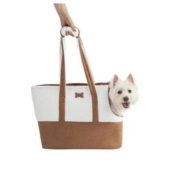 Dog bag Carrier *NEW* Koolaburra by UGG Faux Suede and Sherpa Pet Carrier