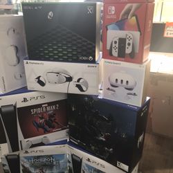 Ps5 Disc Xbox X Oculus Meta Quest3 Nintendo Switch Oled Pay $32 Down No Crdt Needed