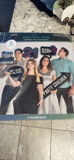 Jumbo photo props