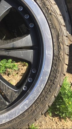 205/40ZR17 34W XL Tsunami rims.