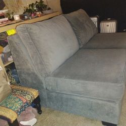High Quality LoveSeat Light Blue!