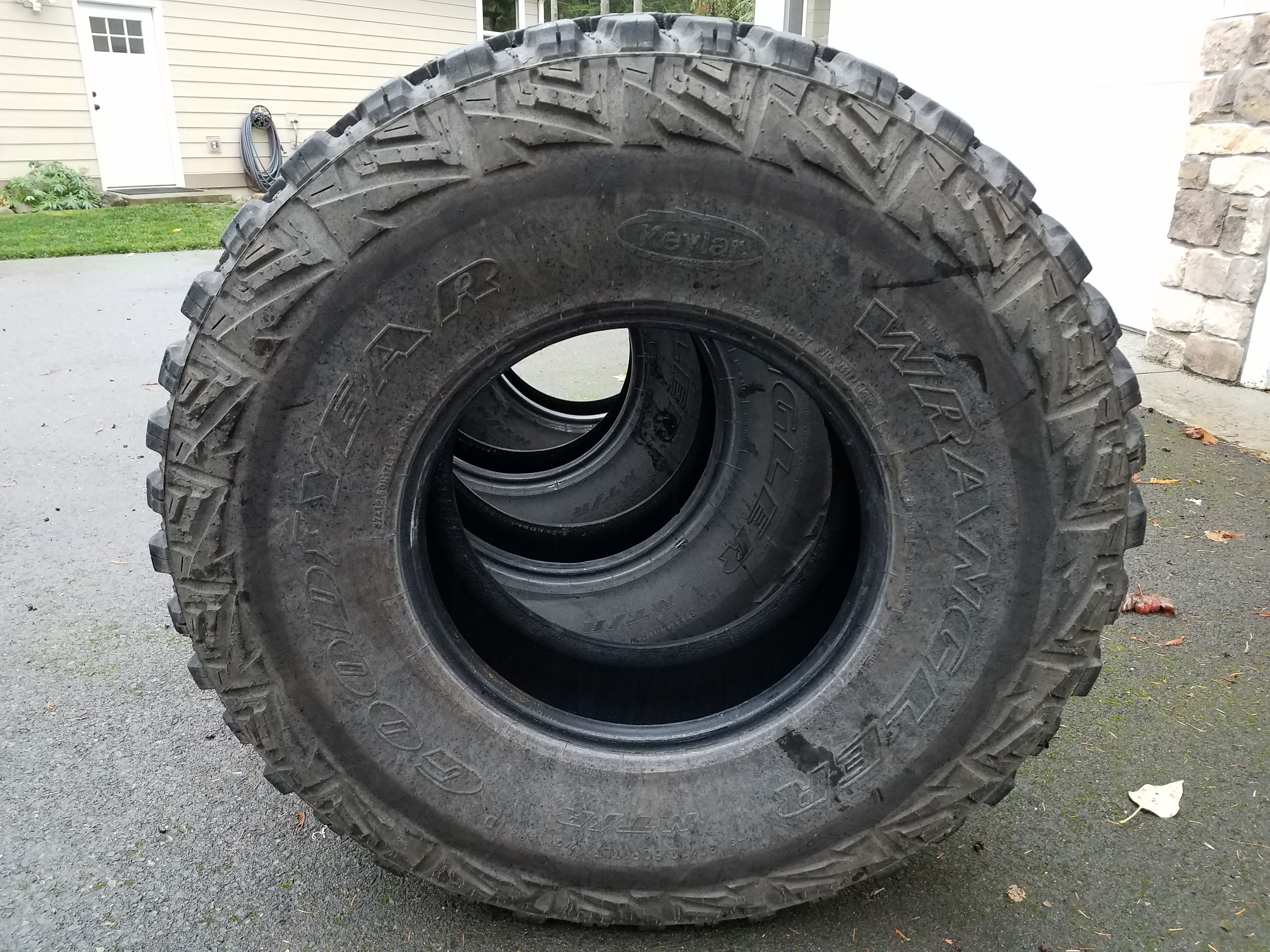 GOODYEAR WRANGLER MT/R TIRES  for Sale in Enumclaw, WA - OfferUp