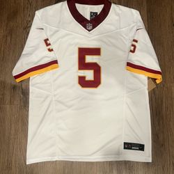 MENS JAYDEN DANIELS WASHINGTON COMMANDERS JERSEY 2XL XXL