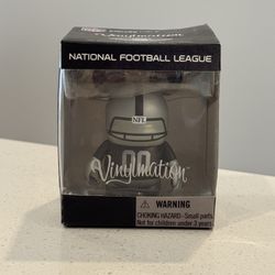 NEW OPEN BOX Oakland Las Vegas Raiders Disney Vinylmation NFL 3" Vinyl Figure Collectible