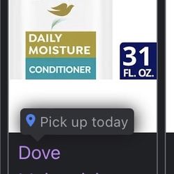 Dove Conditioners 31 ounce ,New