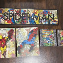 Super Heroes Canvas Frame