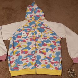 2006 BAPE “Cotton Candy” Camo Hoodie OG