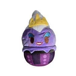 Disney Munchlings Single Serve Plush Lavender Ice Cream Sundae Ursula 12"