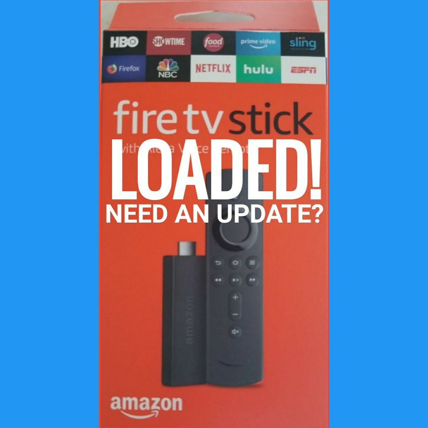 Brand N E W Amazon Fire TV Stick W/ Alexa Volume Remote