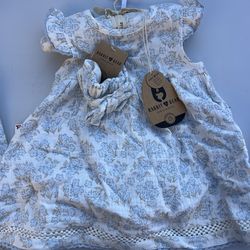 Baby girl dresses with headband