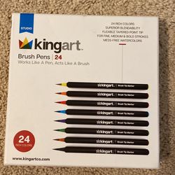 KINGART Brush Pens 24