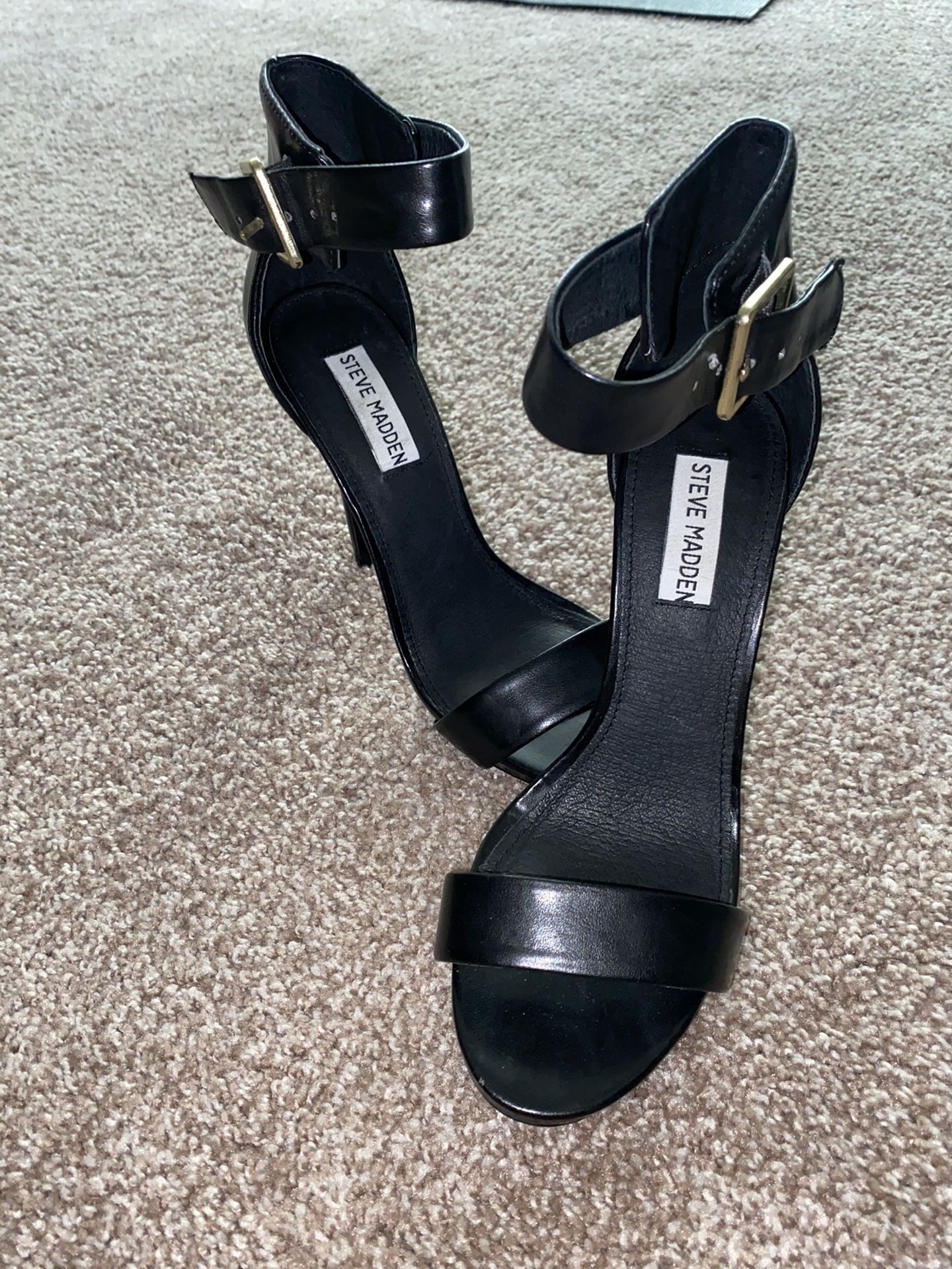 Steve Madden Black Heels