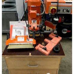 Blum Mini Press Hinge Machines