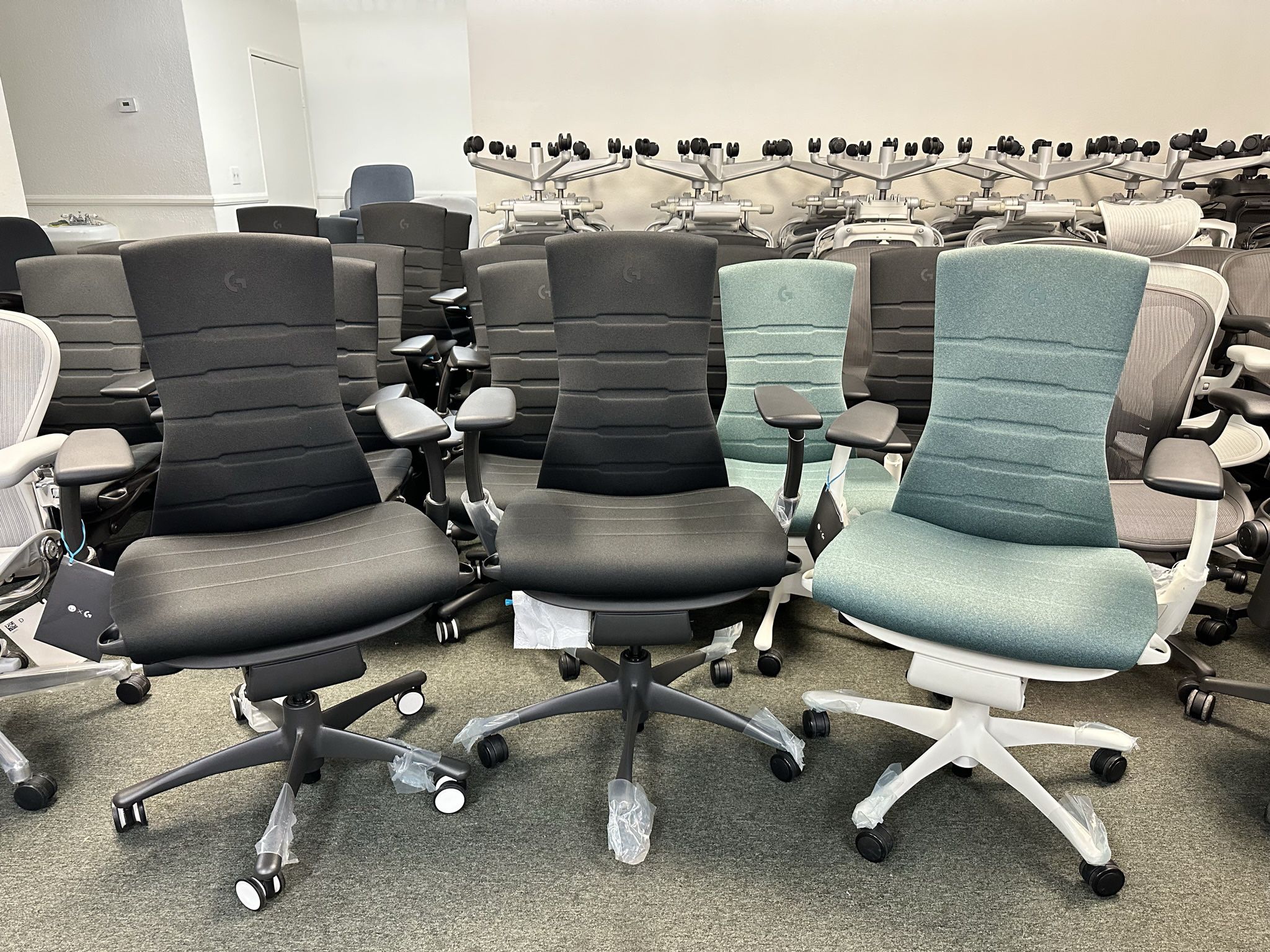 GUARANTEE LOWEST PRICE BRAND HERMAN MILLER LOGITECH EMBODY GAMING CHAIRS $1195pick up store- deliver- for Sale in Alhambra, CA - OfferUp