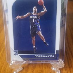 2020 NBA HOOPS Zion Williamson ROOKIE CARD
