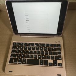 iPad Mini 2 (Wi-Fi + Cellular) + Keyboard Case + Charger – Great Shape