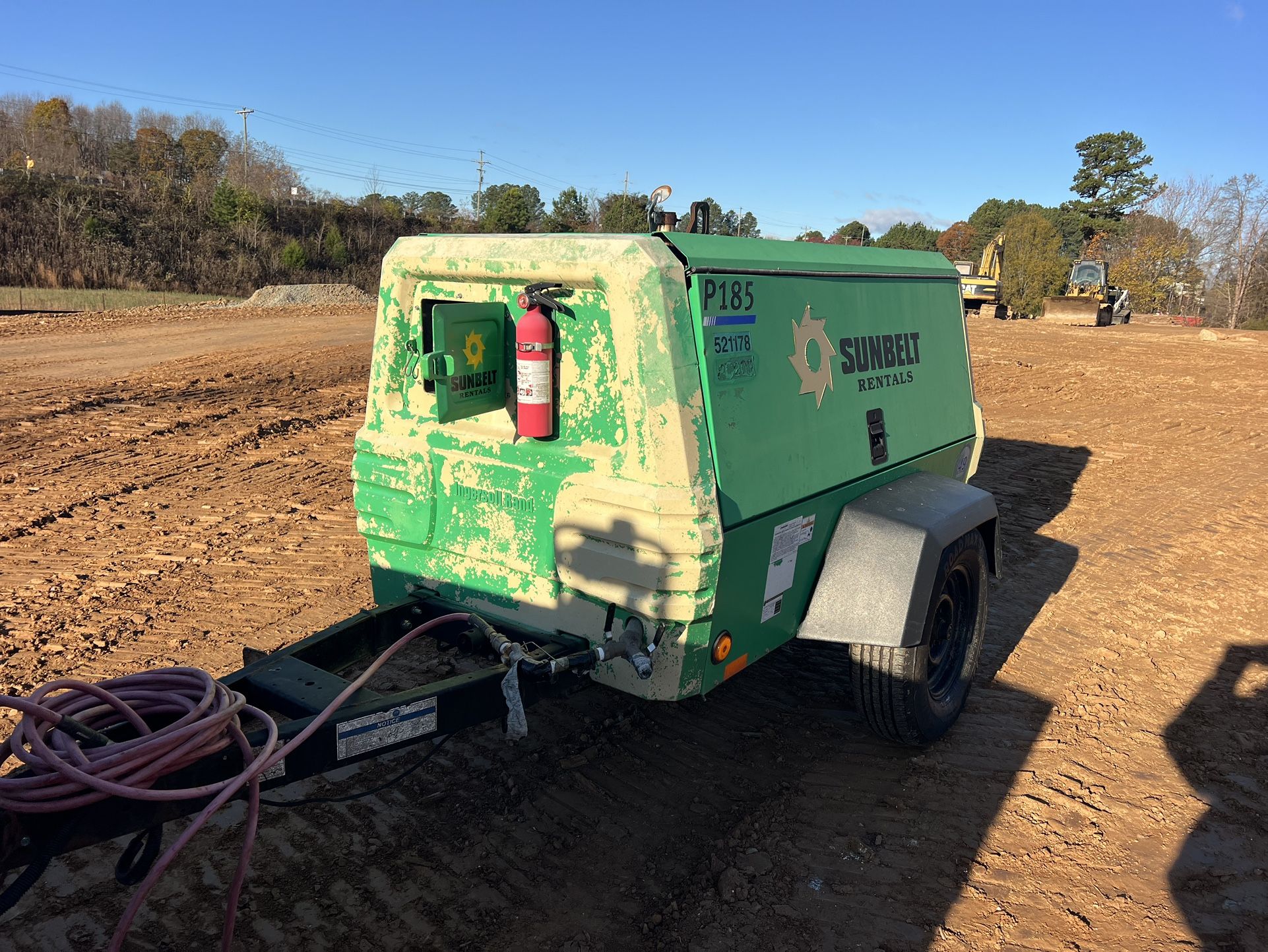 2013 Doosan P185 Air Compressor